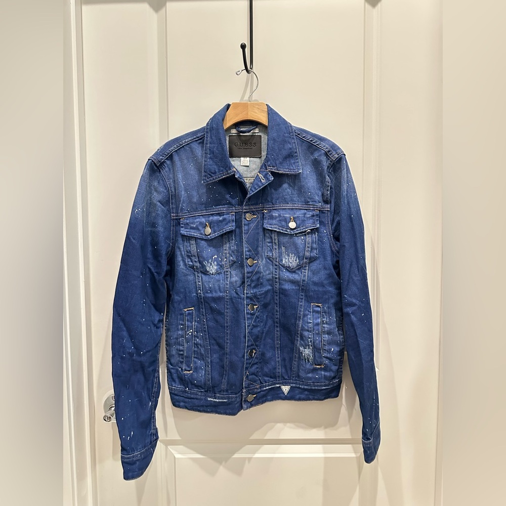 Guess Distressed Denim Jacket